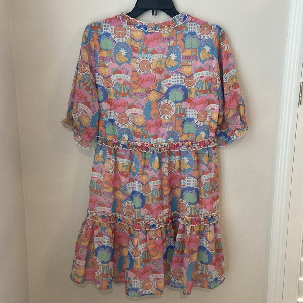 Never Fully Dressed Multicolor Patterned Dress - image 2